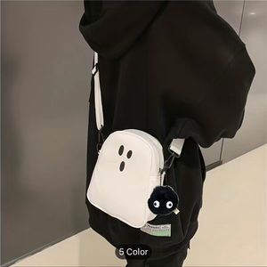 White Ghost Halloween Crossbody Bag